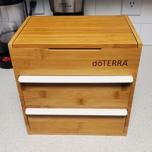 DoTERRA essential oil RARE wooden storage box